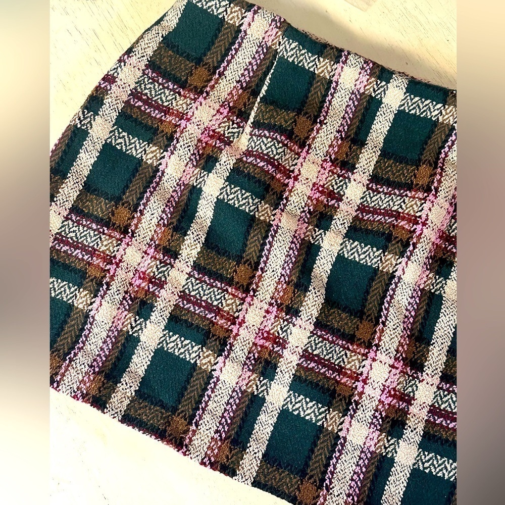 Plaid skirt